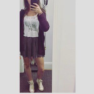 Brandy Melville Gray Skirt!